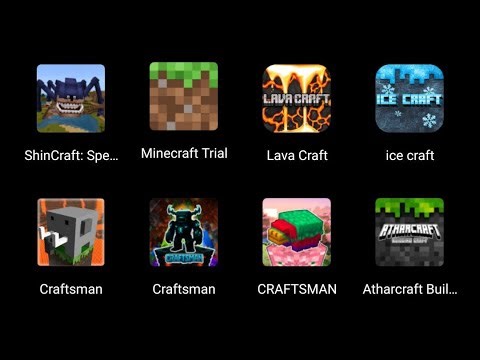 ✅ShinCraft ✅MinecraftTrial ✅LavaCraft ✅IceCraft ✅Craftsman ✅Craftsman 2 ✅Craftsman2025 ✅Atharcraft