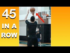 Devin Booker Shootaround Three's Compilation (45 IN A ROW)