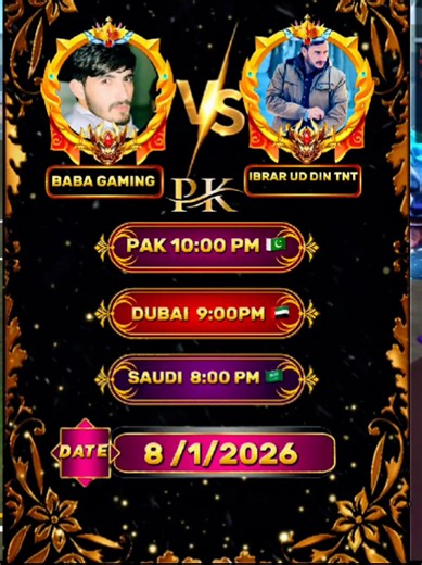 Baba Gaming Big PK Match Highlights