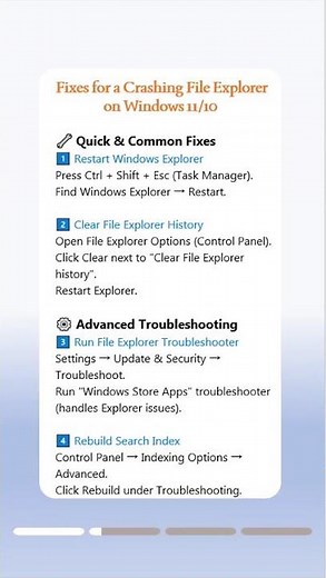 Windows File Explorer Keeps Crashing Error keeps popping up? Fix It in Simple Steps!#windowstips