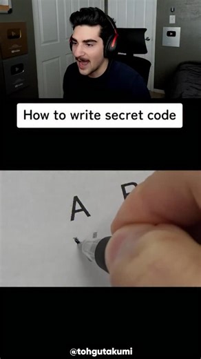 Riley Haghian on Instagram: "How to Write Secret Code 🤯"