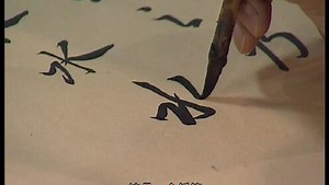 李明《洛神赋》_第14集相同字不同写法的训练