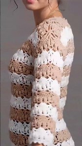 crochet pullover written pattern #crochet