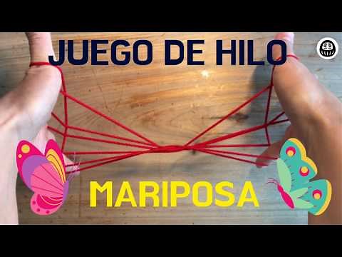 [Juego de Hilo/String Figure] Cómo hacer MARIPOSA/BUTTERFLY, paso a paso, tutoría en español