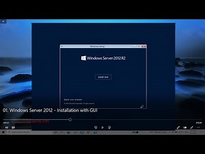 01. Windows Server 2012 | Installation with GUI