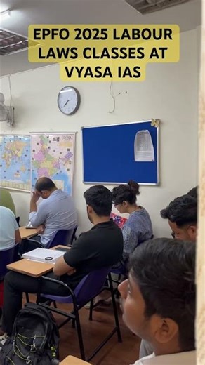 UPSC EPFO 2025 || Labour Laws || Offline Classes || Delhi, Karol Bagh || VYASA IAS