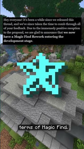 Magic Find Rework is CONFIRMED! #hypixelskyblock #minecraft