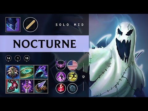 Nocturne Mid vs Orianna - NA Master Patch 25.24