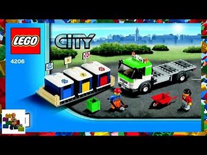 LEGO instructions - City - Traffic - 4206 - Recycling Truck (Book 1)