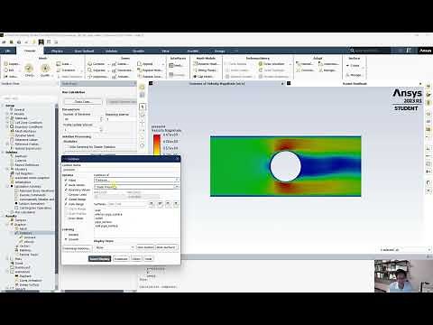 Ansys Fluent 2023 Make contour and animation