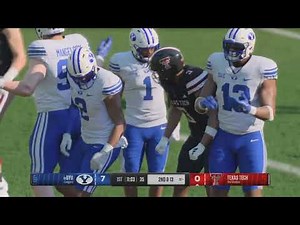 🔴 LIVE: BYU Cougars vs Texas Tech Red Raiders | College Football 2025 Full Game | December 6, 2025
