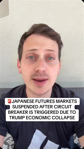 BREAKING: CIRCUIT BREAKER TRIGGERED IN JAPANESE MARKETS, FUTURES TRADING SUSPENDED | MeidasTouch