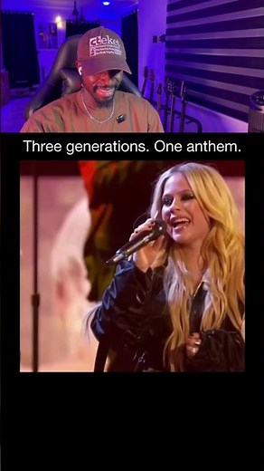 Cyndi Lauper, Avril Lavigne and Salt-N-Pepa performing Girls Just Want to Have Fun.