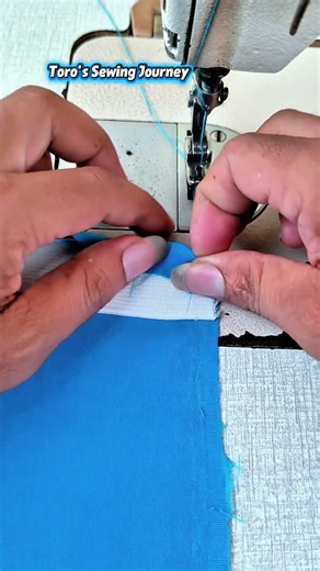 Beginner's Guide: How to Sew an Elastic Waistband on Pants Easily #sewing #sewingtips