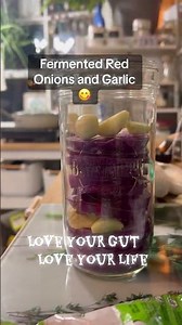 “Fermented red onion & garlic — easy, cheap, potent.”