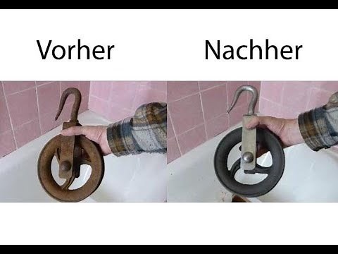 Rost entfernen mit Essig - So wirds gemacht!