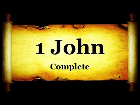 1 John - Bible Book 62 - The Holy Bible KJV Read Along Audio & Text
