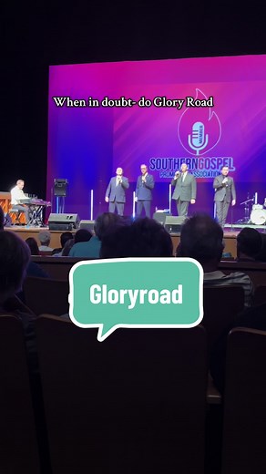 When in doubt- do Glory Road. The Right Road Quartet enlisted Bryan Elliott to help on this classic gospel song. #southerngospel #song #music #ChristianMusic #christiantiktok #singing #gospelmusic #Jesus #Bible #Christian #foryoupage #livemusic