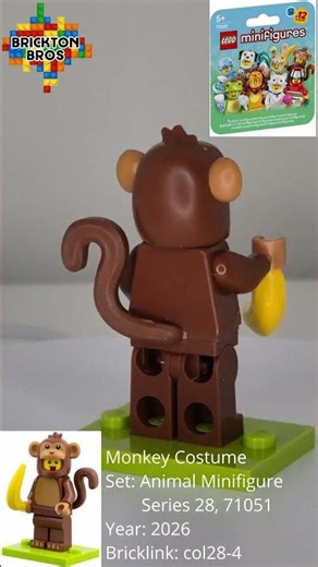 LEGO Animal Series #4: Monkey 🍌🐒