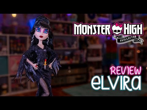 Monster High Skullector: Elvira Doll Review!