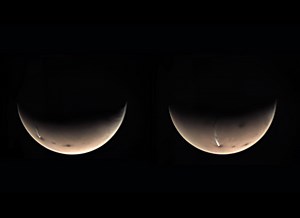 Bizarre Cloud Appears Over the Arsia Mons Volcano on Mars