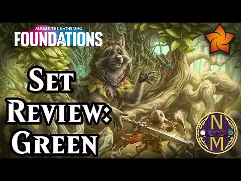 Magic Foundations Set Review: Green | Magic: the Gathering