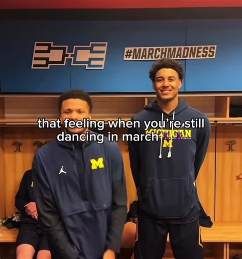 That feeling when you’re still dancing in march #michigan #collegebasketball #foryoupage #marchmadness #dance
