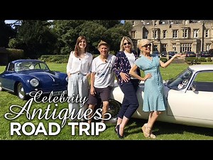 Blue Peter presenters Sarah Greene and Peter Duncan | Celebrity Antiques Road Trip Season 6