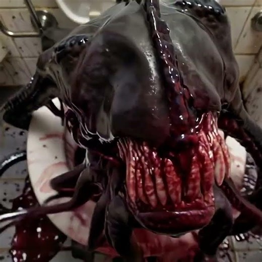 toilet venom kraken #alien #venom #monster #horror #black #toilet #wc