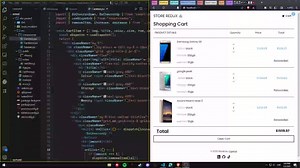 Shopping cart using redux/redux-toolkit. #computerscience #programmer #codingtiktok #coding #webdeveloper #code #tailwindcss #reactjs #htmlcssjavascript #webdesign #bsit #frontenddeveloper #student #frontend #reduxtoolkit #uidesign