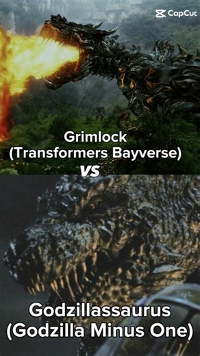 Grimlock vs Godzillassaurus #transformersageofextinction #godzillaminusone#godzillaminuszero #battle