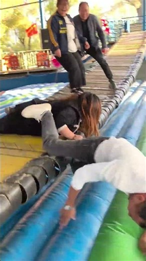 A Famous Scene Of People Stacking On A Swaying Bridge Went Viral Online.