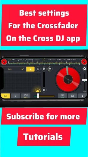 Optimizing Crossfader Settings in Cross DJ | Best tutorials