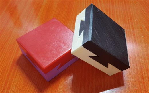 3D打印两个改装版PUZZLE Box