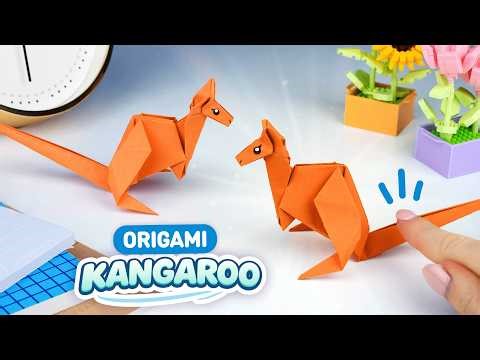 Origami Paper Kangaroo | How to make paper toy