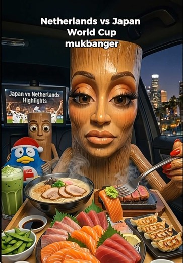 Netherlands vs Japan 2-2 World Cup 2026: Mukbang Cravings for Japanese Food