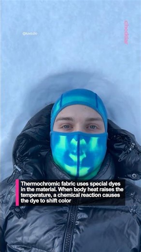 Might just be the coldest thermochromic fashion accessory out there🧊