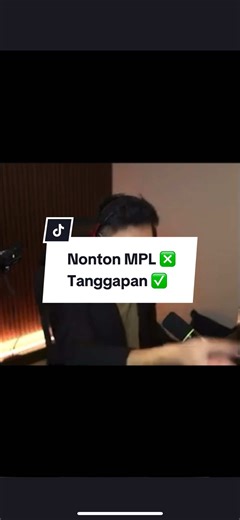 Nonton MPL Tanggapan Jeje Adriel Part 3