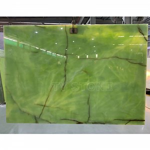 [Hot Item] Translucent Green Onyx Stone Big Slab