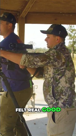 Thermal Hunt: Rifle Prep & First Shot at the Shooting Range! #shorts