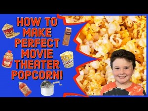 How To Make Perfect Movie Theater Popcorn At Home Using A Whirley Pop Flavacol & Butter Burst!