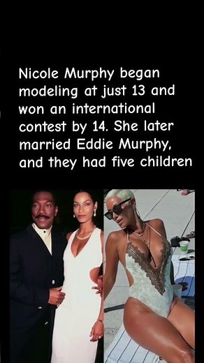 Nicole Murphy early modeling star ✨#NicoleMurphy #EddieMurphy #ModelLife #CelebrityNews #FamilyGoals