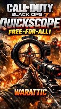 COD | Only Snipers ( Free For All ) #cod #shorts #warattic #gameplay