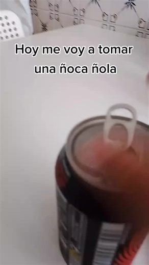 Enjoying a Refreshing Can of Soda