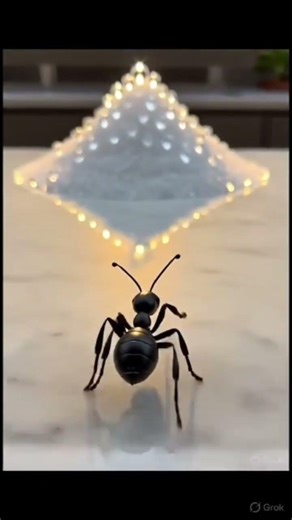 Inside the Ant Hill: AI Macro Footage of Underground Tunnels #animation #microcamera