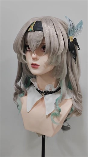 火萤假发教程与Cosplay示范
