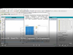 Staad Pro Lecture-9 - Staad Output File Read and Beam Or Column Reinforcement Data.
