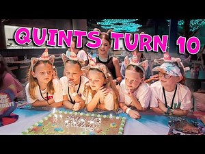 The Busby Quints Turn 10! Come along for all the fun!