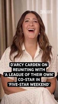 D'Arcy Carden on Reuniting with 'A League of the Own' Co-Star in 'The Five-Star Weekend' #peacock