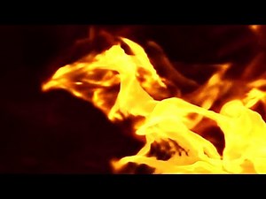 Burning Fire Realistic Fire Background Video Effect